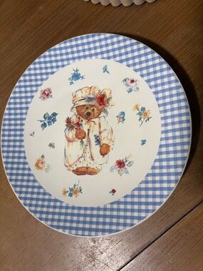 Hallmark Mary Hamilton Teddy porcelain plate